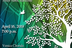 2018-19 Venice Chorale April Print Ad 3.233x6