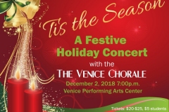 2018-19 Venice Chorale December FACEBOOK