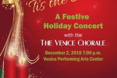 2018-19 Venice Chorale December Print Ad 4.924x5.25