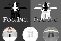 Day 31: Lighthouse Logo; Company: Fog, Inc.
