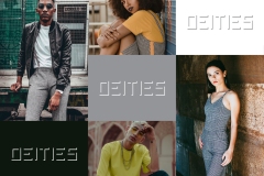 Day 7: High End Clothing Brand Wordmark; Company: Deities