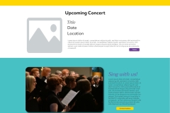 Harmonia Atlanta Homepage Mockup