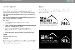 New Heights Construction Design Guidelines Page 2
