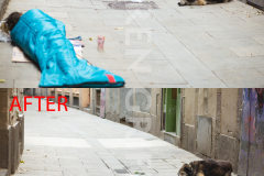 Remove Sleeping Person